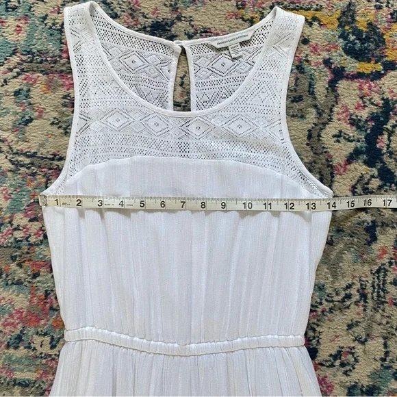 ✝️ AEO | NWOT • Gorgeous White Maxi Dress - Picture 6 of 12